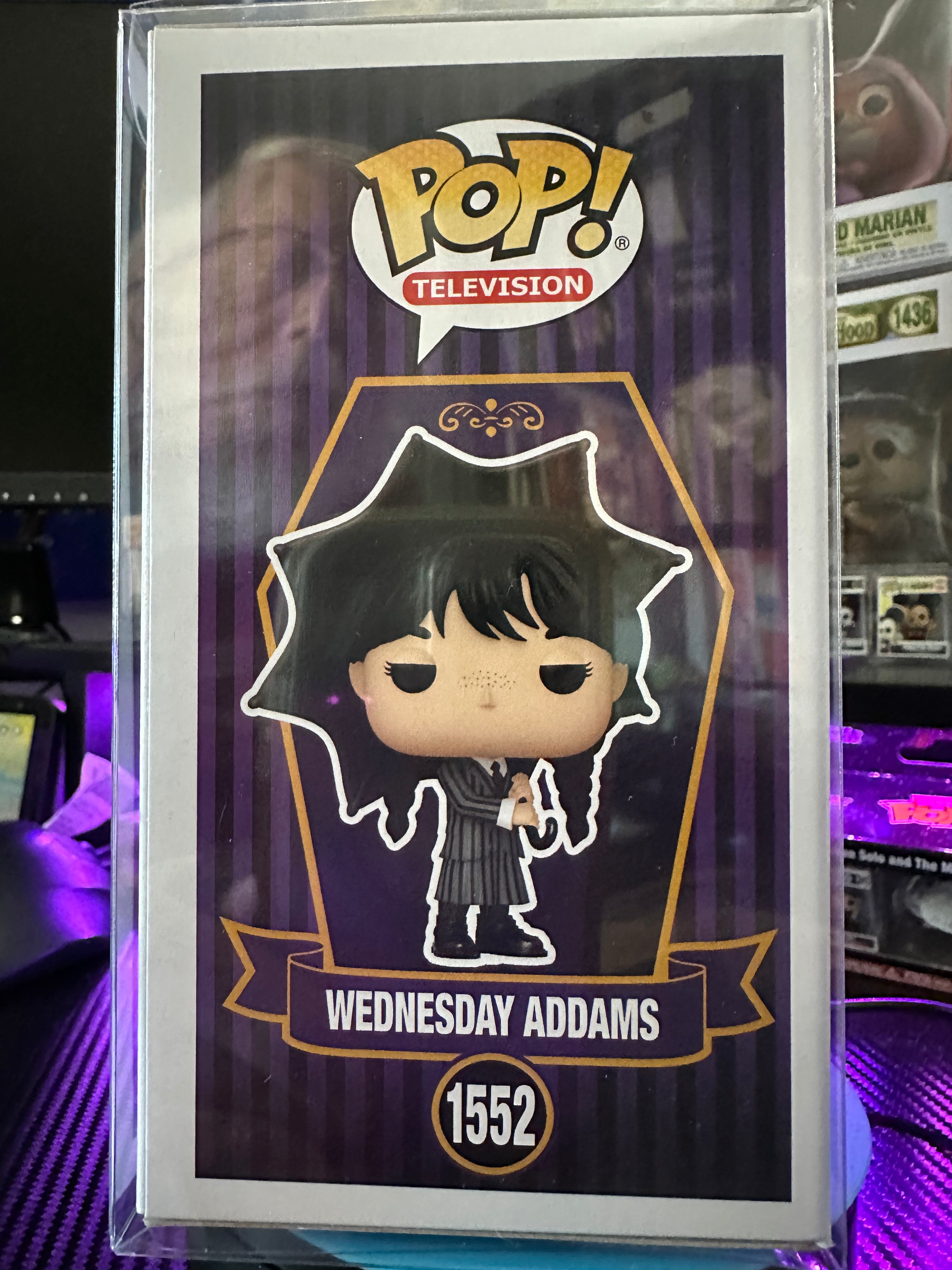 Pop! Wednesday Addams #1552 Chalice Collectibles Exclusive